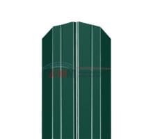 Евроштакетник М - образный, 101 мм, двухсторонний, ПЭ, толщина - 0,45 мм.