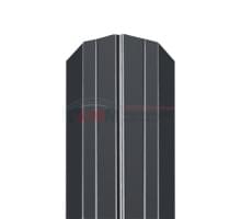 Евроштакетник М - образный, 100 мм, ПЭ, толщина - 0,5 мм.