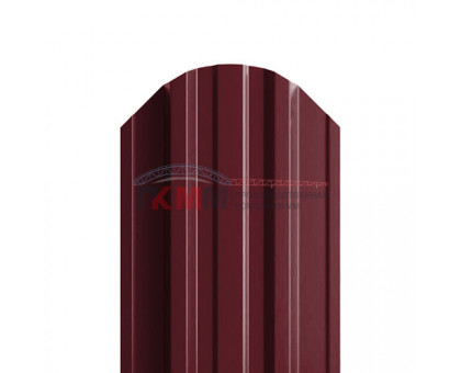 Евроштакетник SUN-O 16,5х118-0,5 RAL3005 Colorcoat Prisma