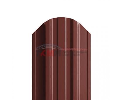 Евроштакетник SUN-O 16,5х118-0,45 RAL3009 Полиэстер