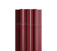Евроштакетник ECON-T 16,5х99-0,5 RAL3011 Norman