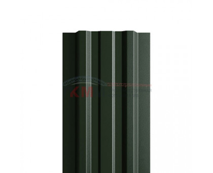 Евроштакетник ECON-T 16,5х99-0,5 RAL6007 Viking E