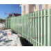 Евроштакетник SUN-O 16,5х118-0,5 RAL6019 Norman