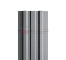 Евроштакетник ECON-T 16,5х99-0,5 RAL7004 Norman