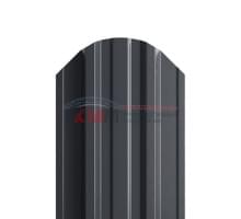 Евроштакетник SUN-O 16,5х118-0,5 RAL7024 Colorcoat Prisma