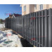 Евроштакетник SUN-O 16,5х118-0,45 RAL7024 Viking
