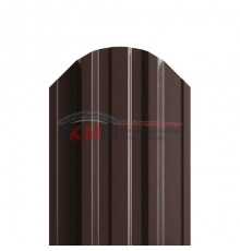 Евроштакетник SUN-O 16,5х118-0,45 RAL8017 Полиэстер