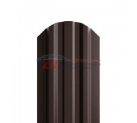 Евроштакетник ECON-O 16,5х99-0,4 RAL8017 Полиэстер.