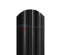 Евроштакетник ECON-O 16,5х99-0,5 RAL9005 PURMAN Евроштакетник ECON-O 16,5х99-0,5 RAL9005 PURMAN