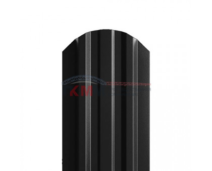 Евроштакетник ECON-O 16,5х99-0,5 RAL9005 PURMAN