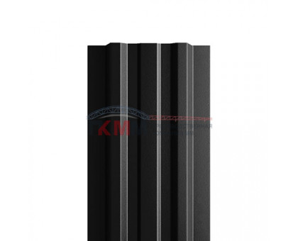 Евроштакетник ECON-T 16,5х99-0,5 RAL9005 PURMAN