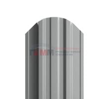 Евроштакетник SUN-O 16,5х118-0,45 RAL9006 Полиэстер