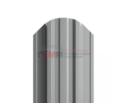 Евроштакетник SUN-O 16,5х118-0,45 RAL9006 Полиэстер