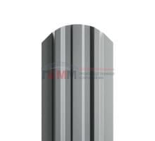 Евроштакетник ECON-O 16,5х99-0,45 RAL9006 Полиэстер.