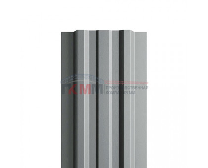 Евроштакетник ECON-T 16,5х99-0,5 RAL9006 Norman Евроштакетник ECON-T 16,5х99-0,5 RAL9006 Norman