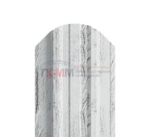 Евроштакетник SUN-O 16,5х118-0,5 Беленый Дуб ECOSTEEL_MA