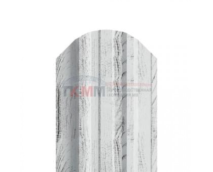 Евроштакетник SUN-O 16,5х118-0,5 Беленый Дуб ECOSTEEL_MA