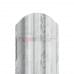 Евроштакетник SUN-O 16,5х118-0,5 Беленый Дуб ECOSTEEL_MA
