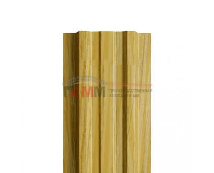 Евроштакетник ECON-T 16,5х99-0,5 ЗолотойДуб ECOSTEEL_ТД