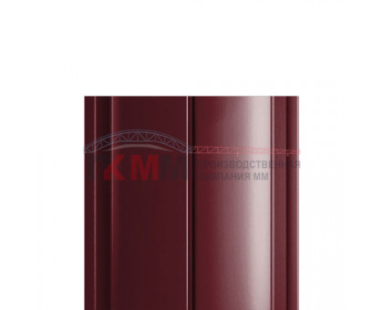 Евроштакетник ECON 19х126-0,5 RAL3005 Norman.