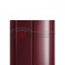 Евроштакетник ECON 19х126-0,5 RAL3005 Norman.