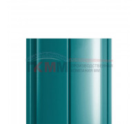 Евроштакетник ECON 19х126-0,45 RAL5021 Полиэстер.