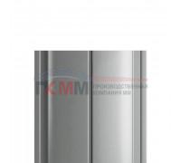 Евроштакетник ECON 19х126-0,5 RAL9006 Norman.