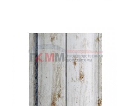 Евроштакетник ECON 19х126-0,5 Беленый Дуб ECOSTEEL_MA.