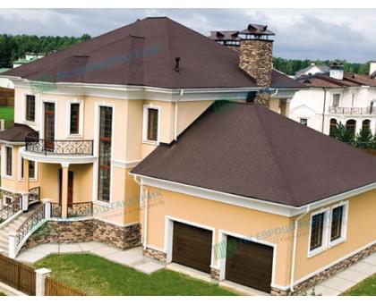 Katepal черепица KL 3,0 м2 Коричневый
