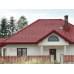 Металлочерепица камея 0,45 RAL 3011 Полиэстер