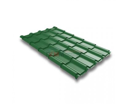 Металлочерепица камея 0,45 RAL 6002 Полиэстер