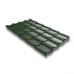 Металлочерепица камея 0,5 RAL 6020 Velur20