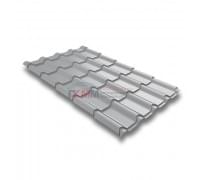 Металлочерепица камея 0,5 RAL 7004 Satin