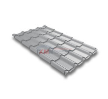 Металлочерепица камея 0,5 RAL 7004 Satin