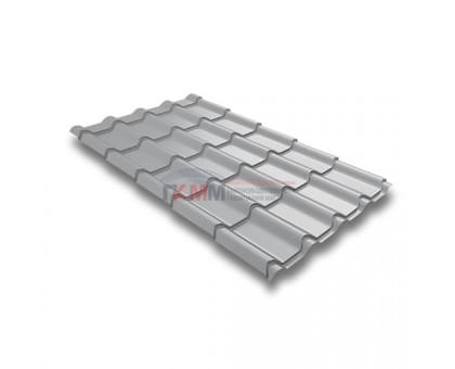 Металлочерепица камея 0,5 RAL 7004 Satin