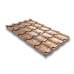 Металлочерепица камея 0,45 Print Twincolor Sand Stone