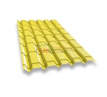 Металлочерепица монкатта-0,45 RAL1018 Полиэстер