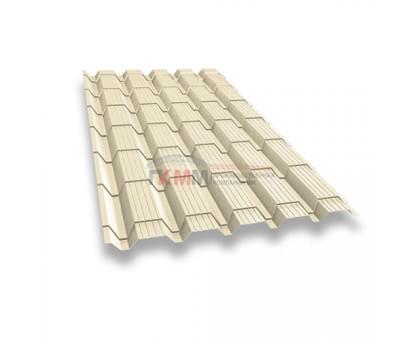 Металлочерепица каскад 0,45 RAL 1015 Полиэстер