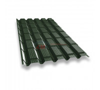 Металлочерепица монкатта-0,5 RAL6020 Velur Металлочерепица монкатта-0,5 RAL6020 Velur