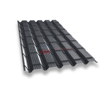 Металлочерепица монкатта-0,45 RAL7024 Полиэстер
