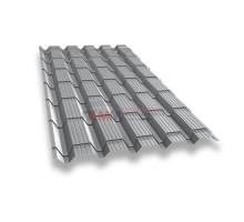 Металлочерепица монкатта-0,5 RAL7004 Satin