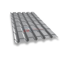 Металлочерепица каскад 0,45 RAL 7004 Полиэстер