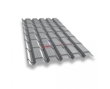 Металлочерепица каскад 0,45 RAL 7004 Полиэстер