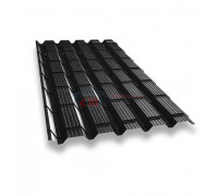 Металлочерепица каскад 0,5 RAL 9005 Quarzit lite Металлочерепица каскад 0,5 RAL 9005 Quarzit lite