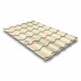 Металлочерепица кредо 0,5 RAL 1015 Satin