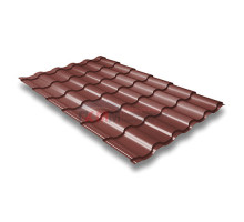 Металлочерепица кредо 0,45 RAL 3009 Полиэстер