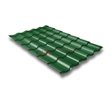 Металлочерепица кредо 0,45 RAL 6002 Полиэстер