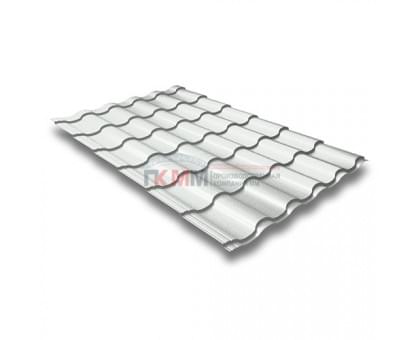 Металлочерепица кредо 0,5 RAL 9003 Satin