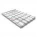 Металлочерепица кредо 0,5 RAL 9003 Satin