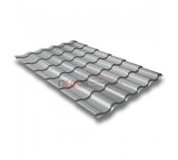 Металлочерепица кредо 0,45 RAL 9006 Полиэстер Металлочерепица кредо 0,45 RAL 9006 Полиэстер